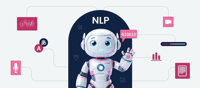 A picture to get user to realise what NLP is.