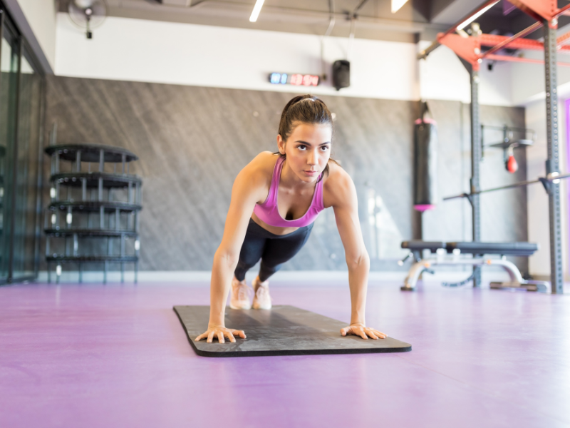 yoga push up