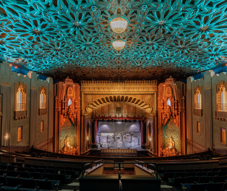 While Oakland is a hub of similar technologies, it also values history. Pictured above is the Fox Theater.