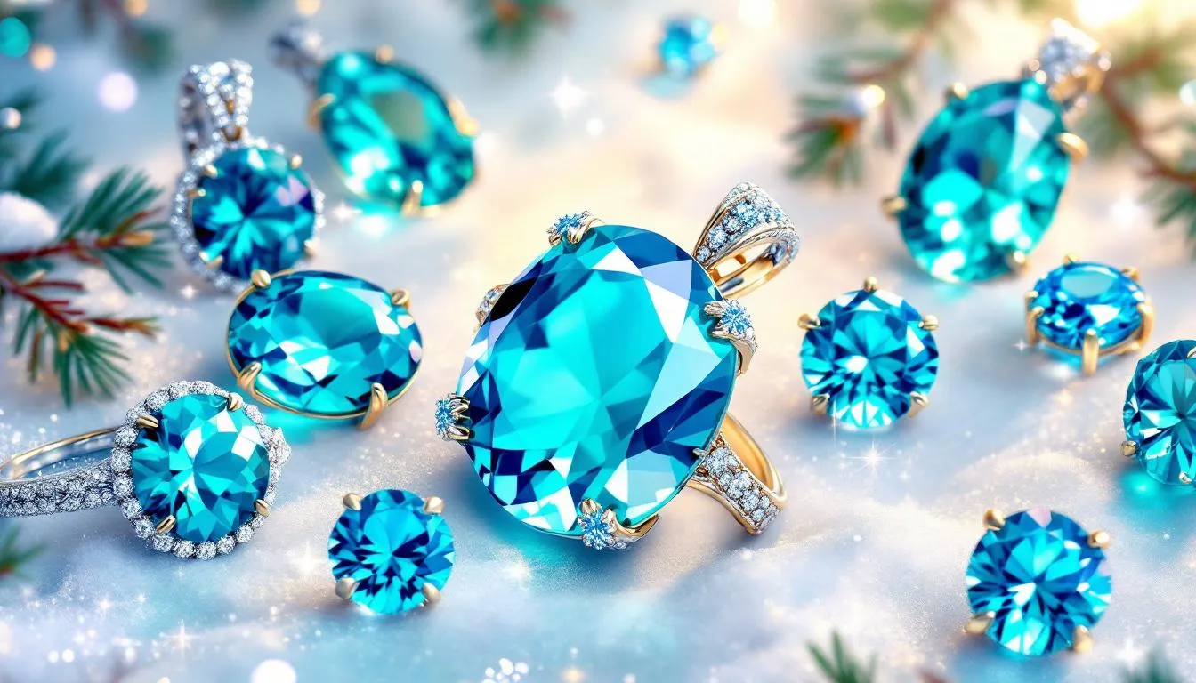 Turquoise jewelry representing good fortune.