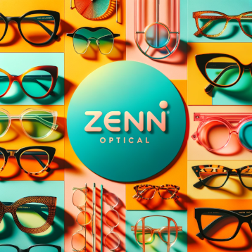 Zenni Optical sign-in - The Iconic Z Logo in Teal