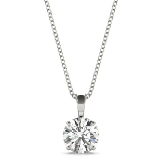 Solitaire Diamond Pendant