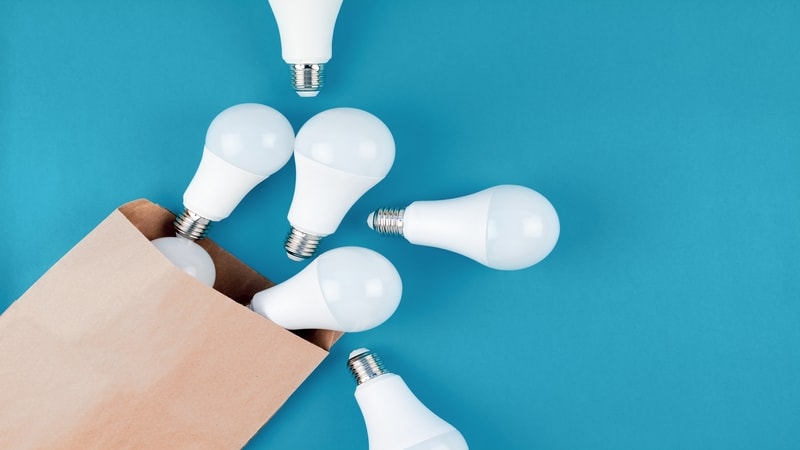 Long-lasting 6500K LED light bulbs