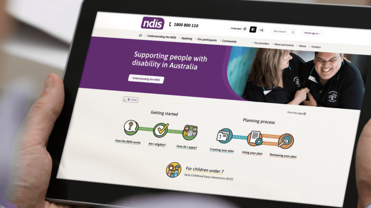 NDIS website