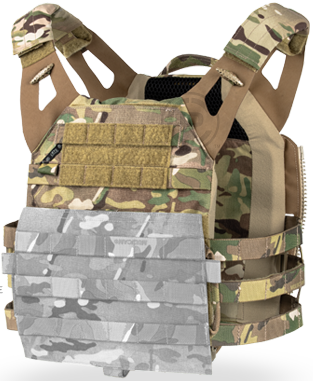 Spiritus Systems OTB LV-119 Front Overt Plate Bag - Multicam