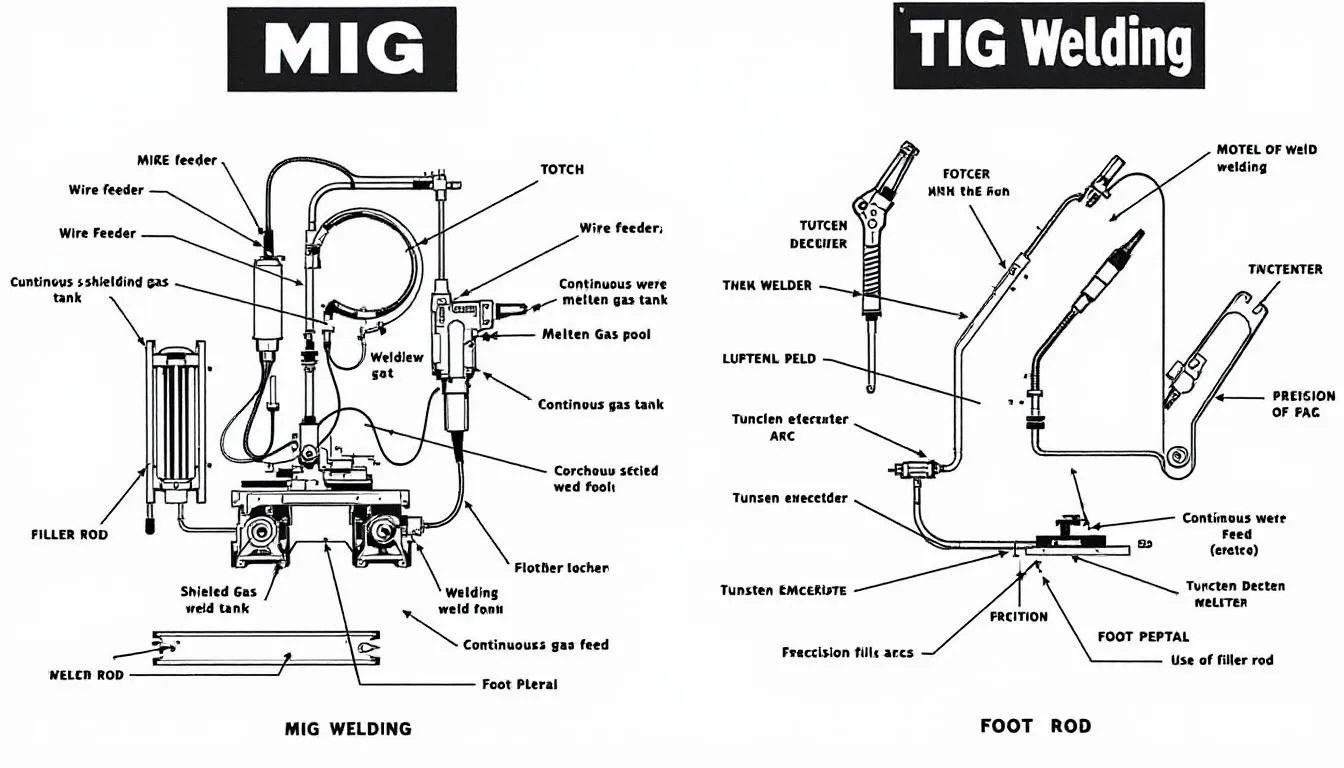 An overview of MIG and TIG welding processes.