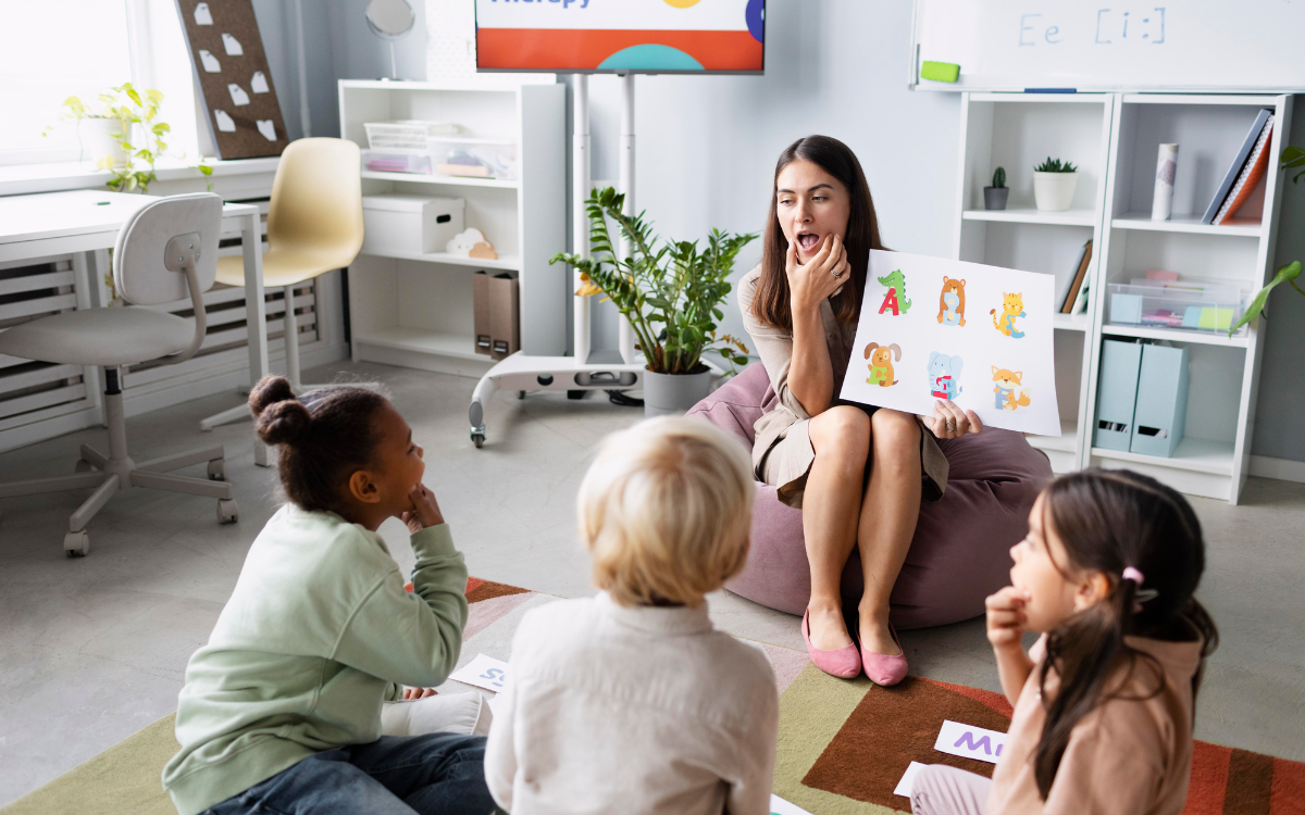 class with kids