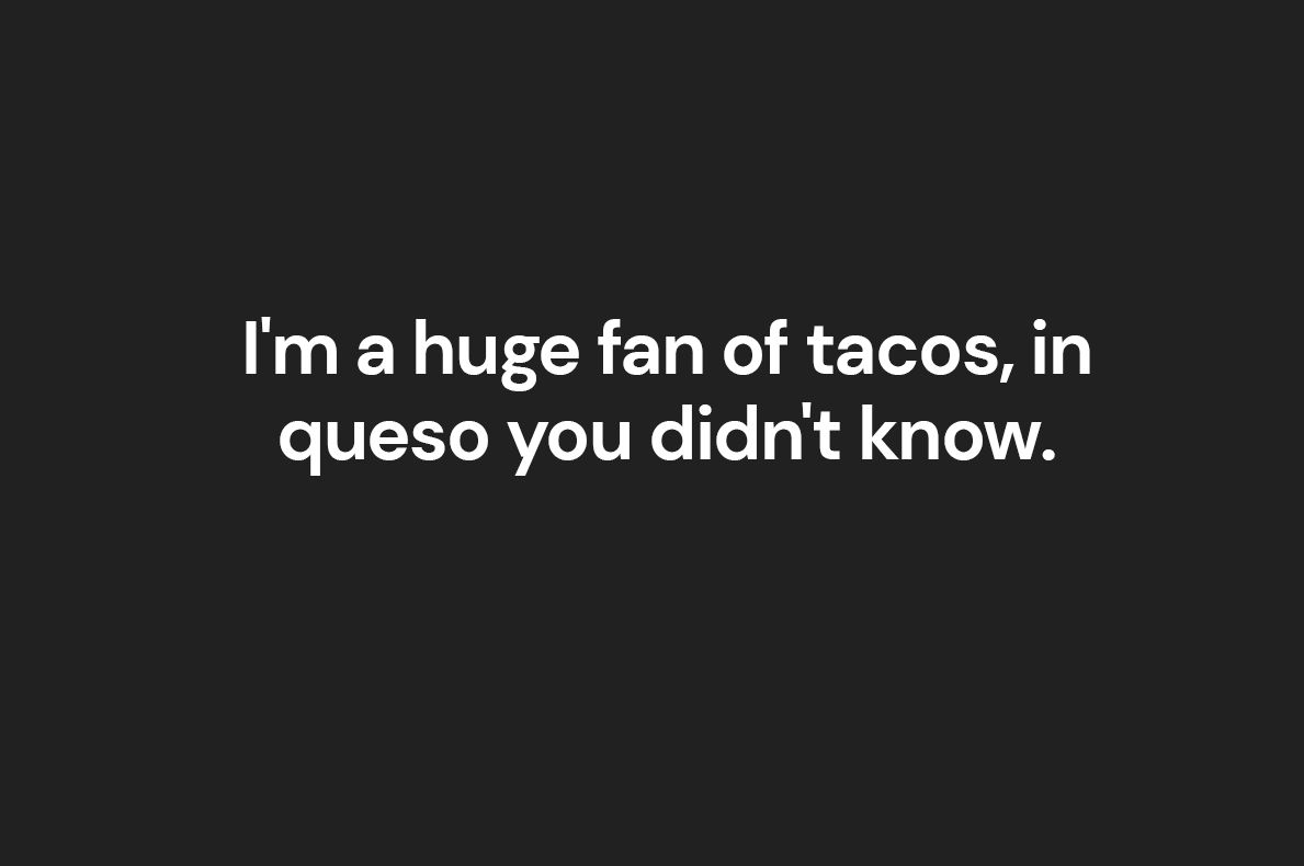 taco puns