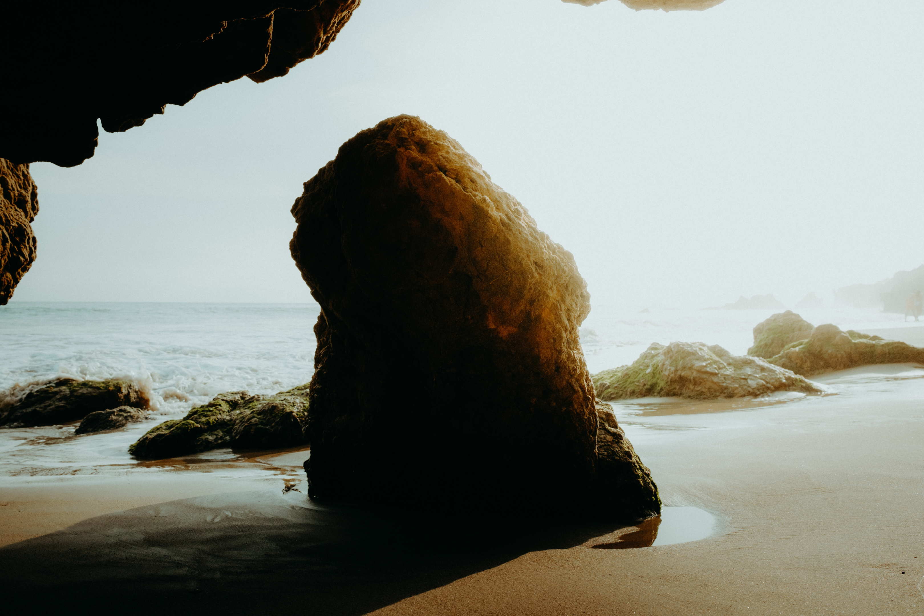 Rock formations at El Matador Beach in Malibu, CA. Photo by Grant Thomas