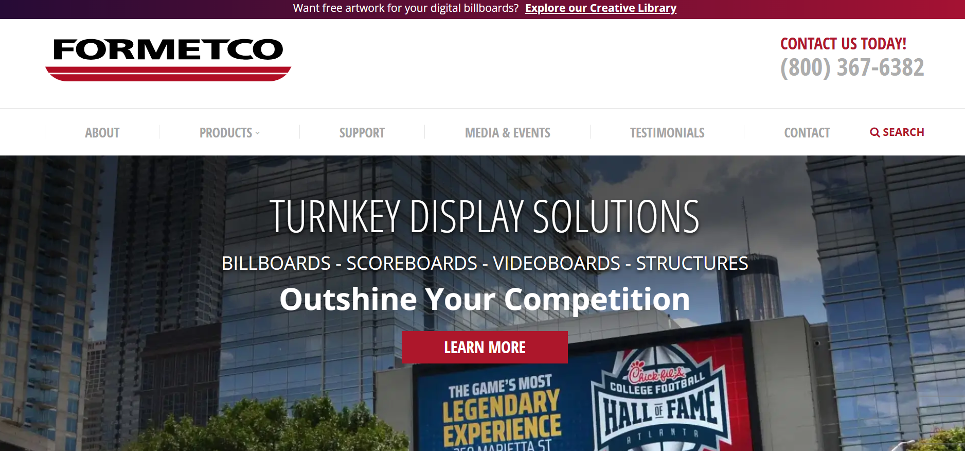 formetco custom led outdoor signage