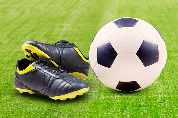stretch leather soccer cleats