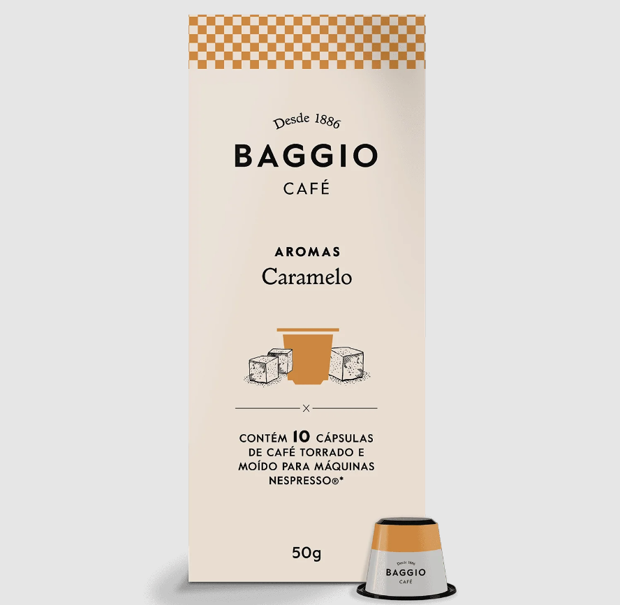 Baggio aromas Caramelo. Fonte: Baggio