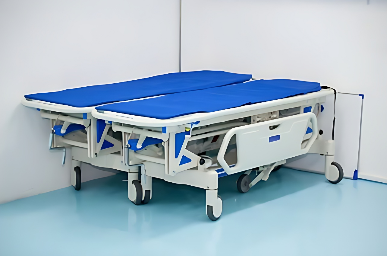 Specialized medical carts used by healthcare providers.