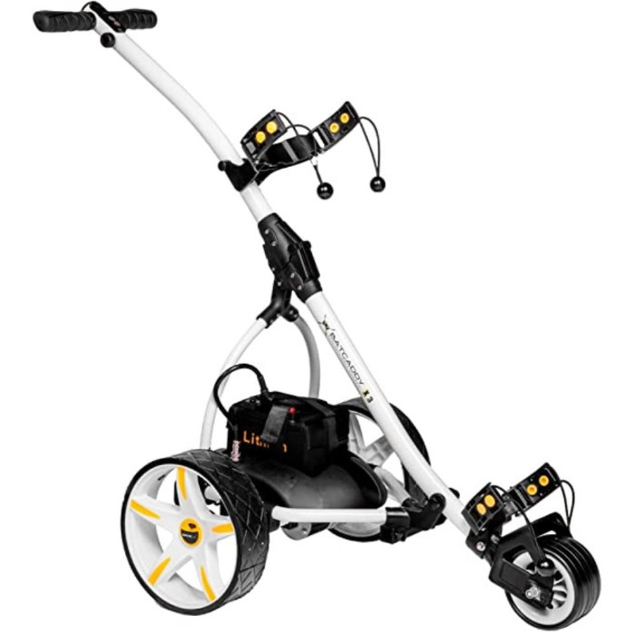 BATCADDY X3R Powered Golf Push Cart w/Remote