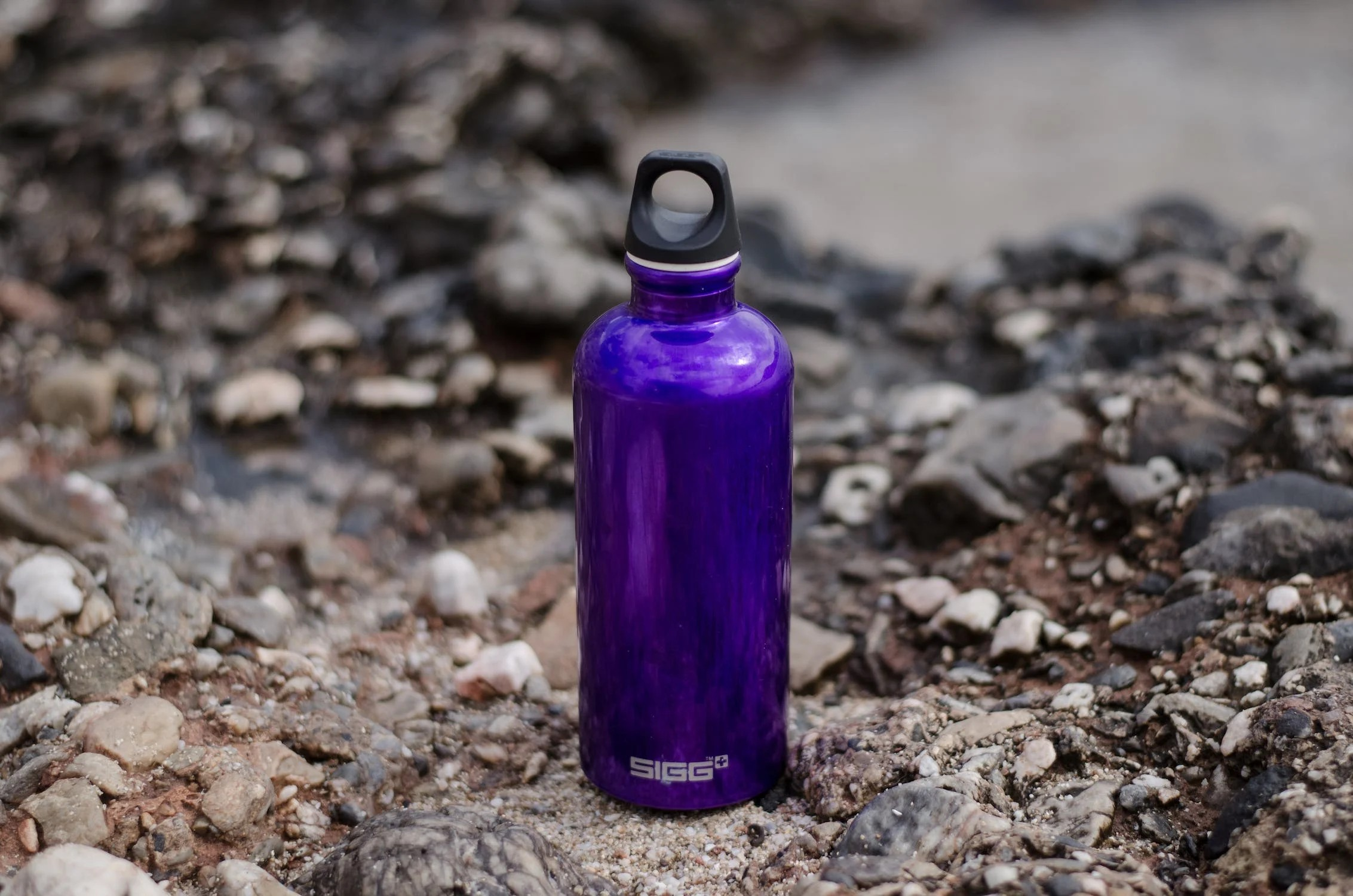 bouteille d'eau en titane