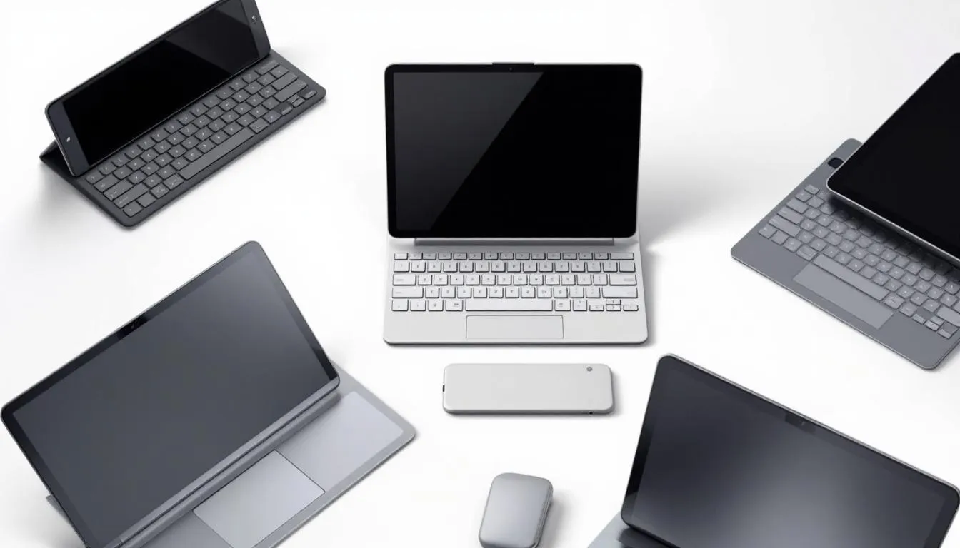 Bluetooth-Tastaturen für Tablets und Smartphones, die die Produktivität erhöhen.