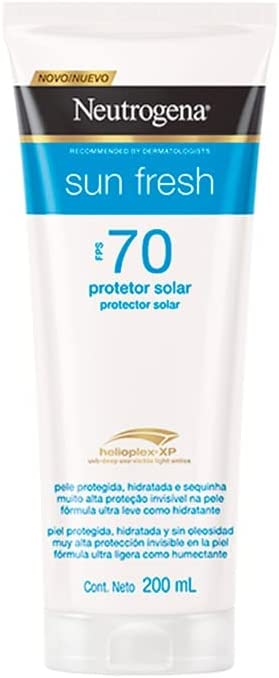 Neutrogena Sun Fresh Protetor Solar Corporal. Imagem: Amazon