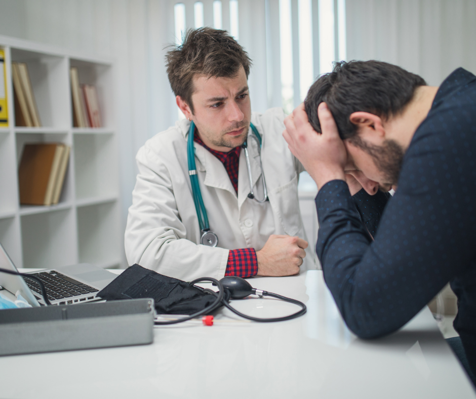 An image showing a person undergoing drug rehab treatment as a part of the detoxification process" with the keyword what is rehab like for drugs included.