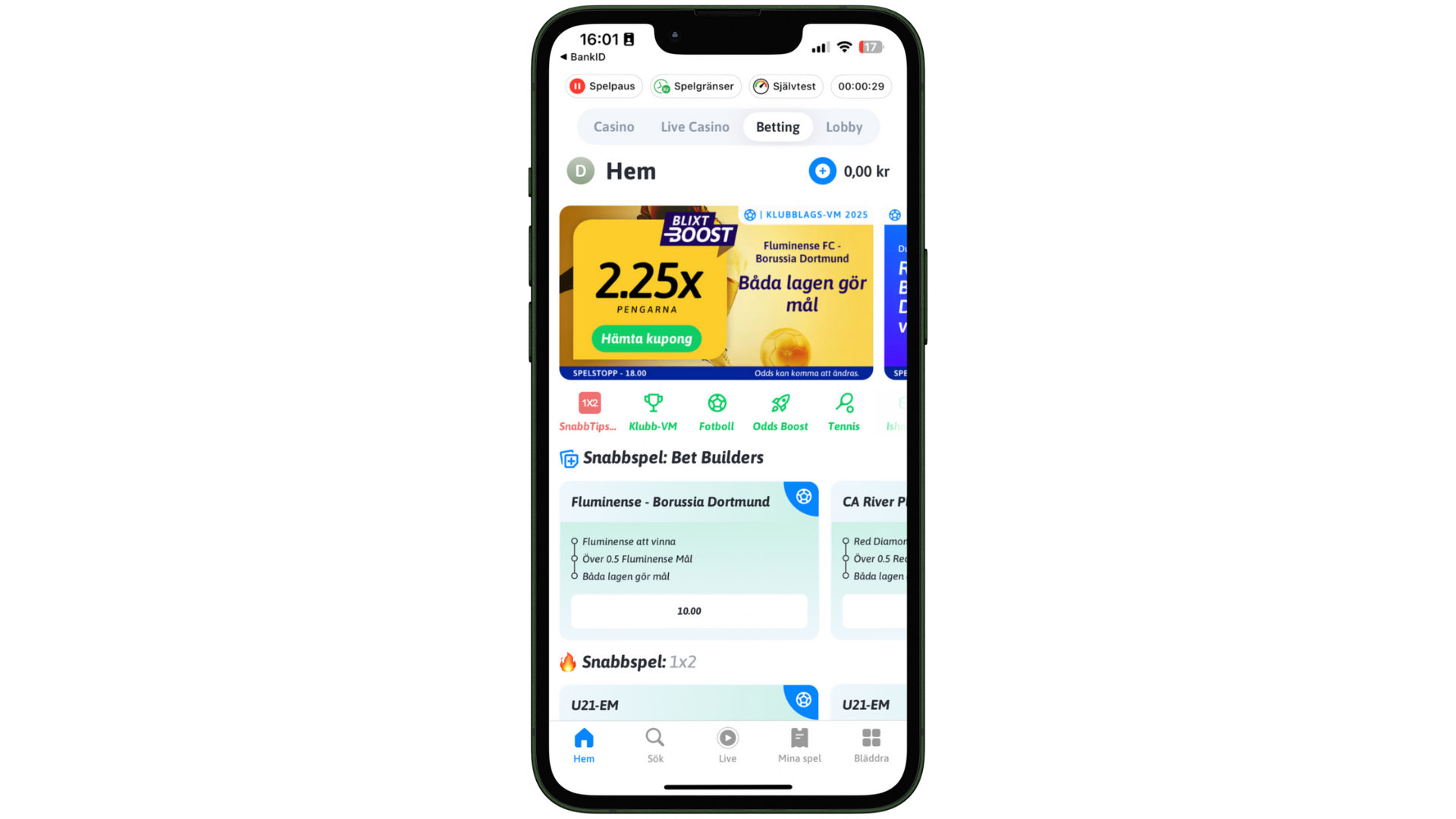 Snabbare app