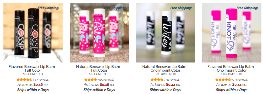imprint lip balm