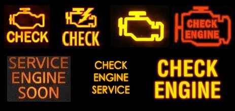 Seven examples of vehicle service lights