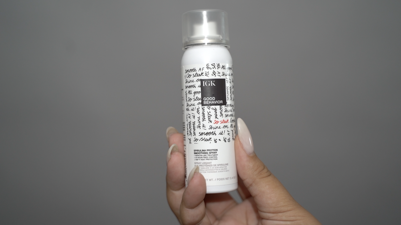 IGK Good Behavior Spirulina Protein Smoothing Spray