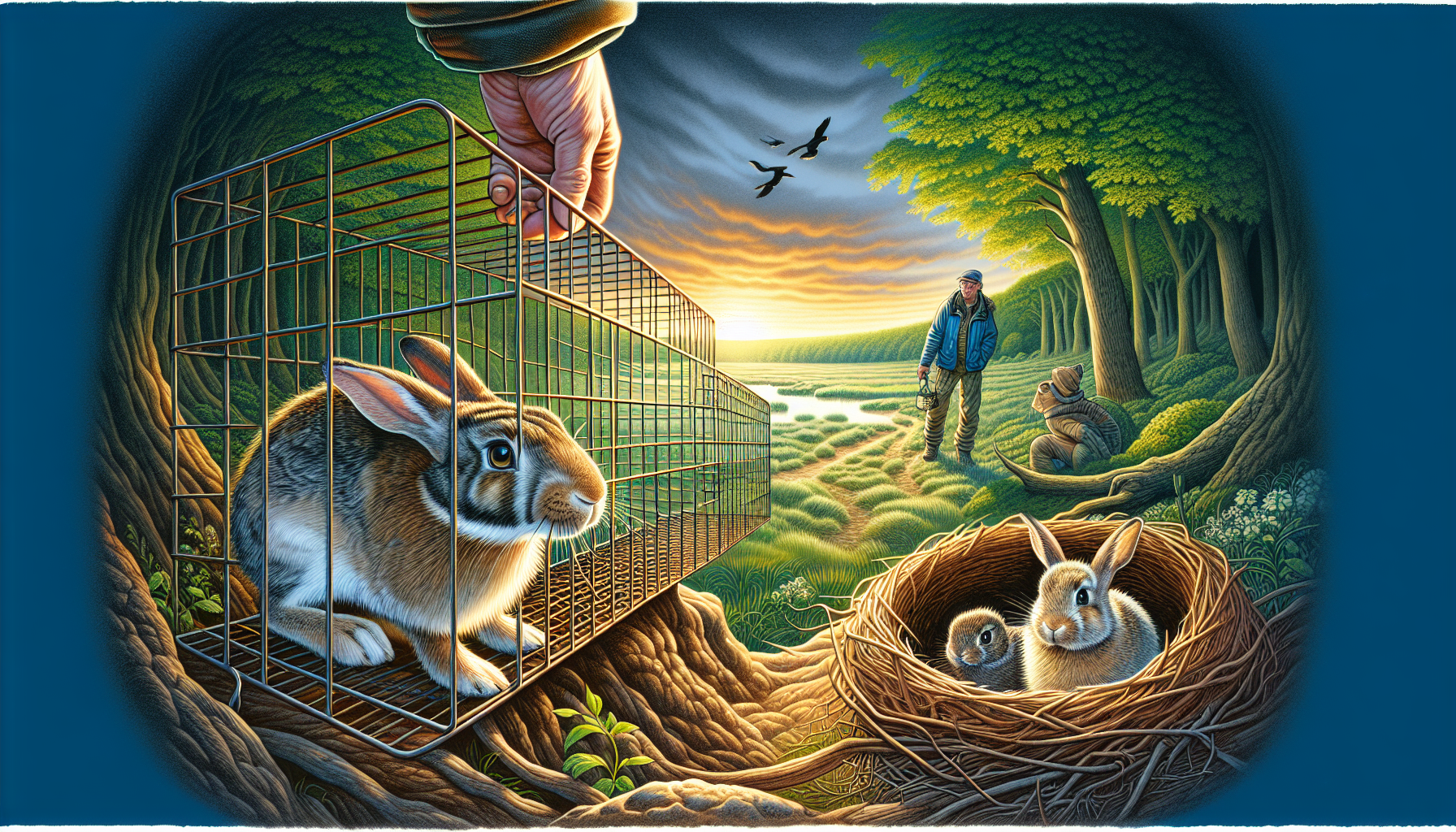 Ethical wildlife trapping practices