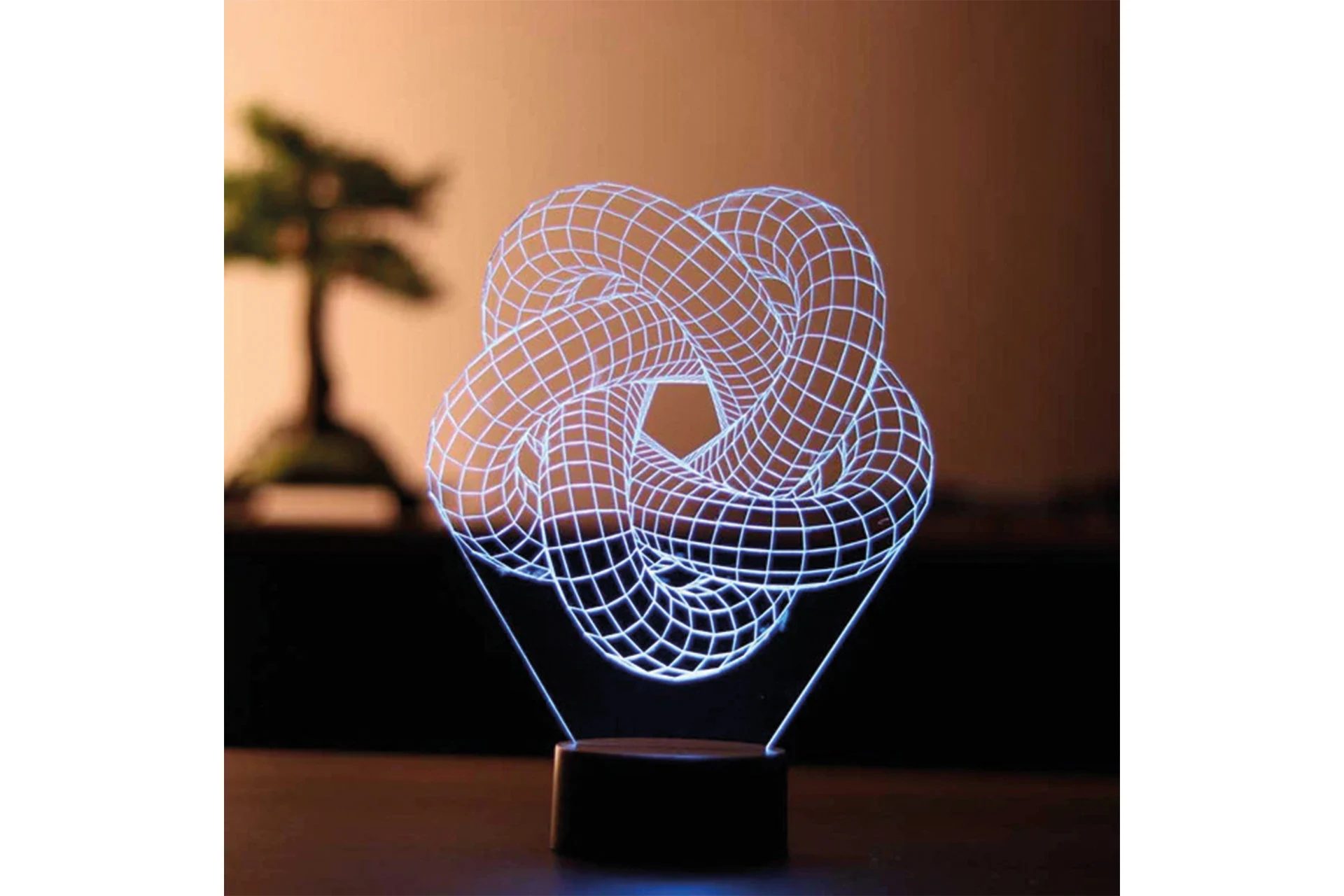 3D laser cut complex shape of acrylic 