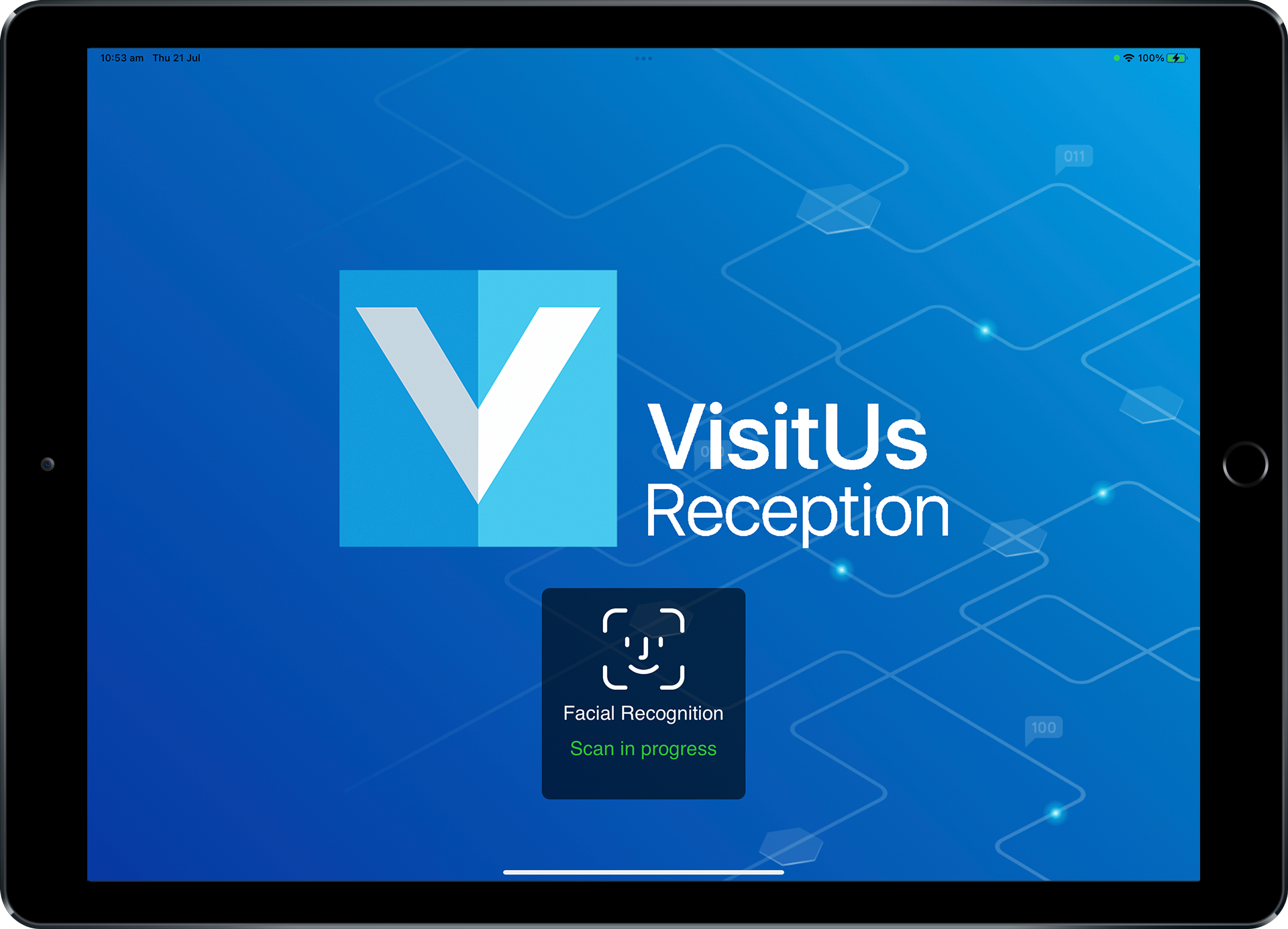 visitor management system feature - facial recognition