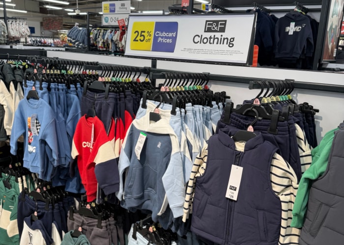 sale tesco clothing