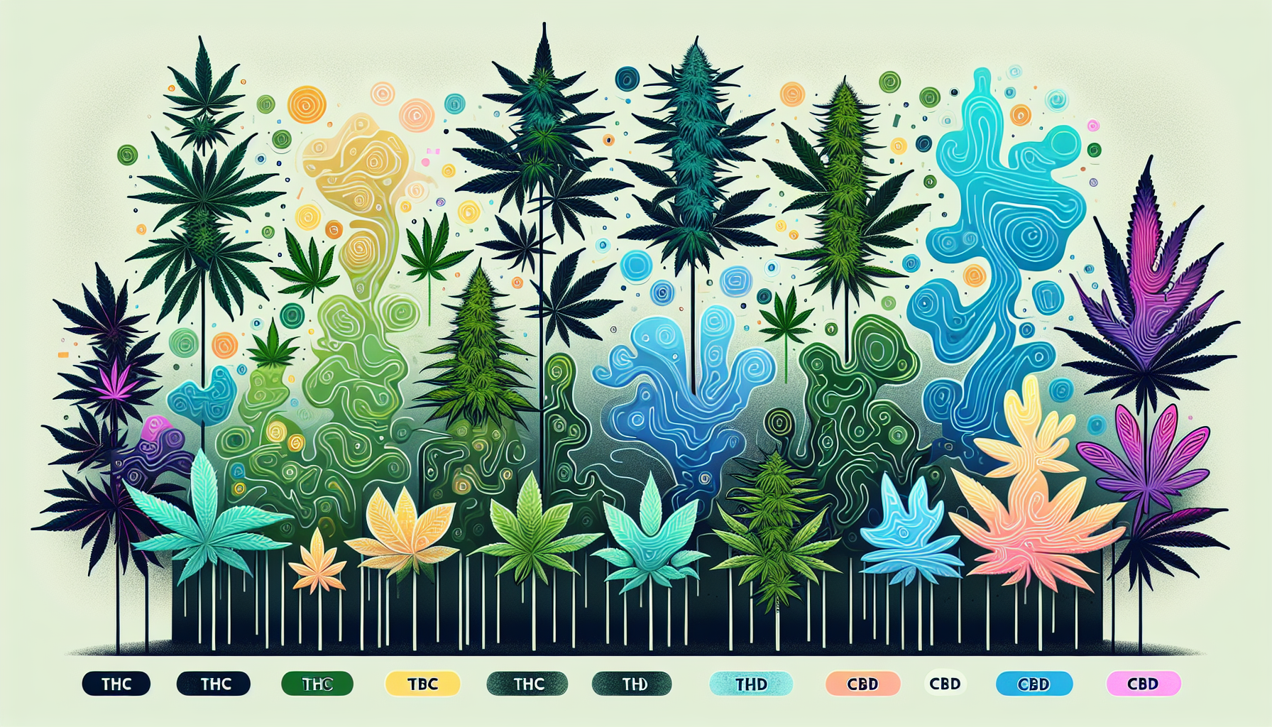 Understanding THC and CBD levels in cannabis strains