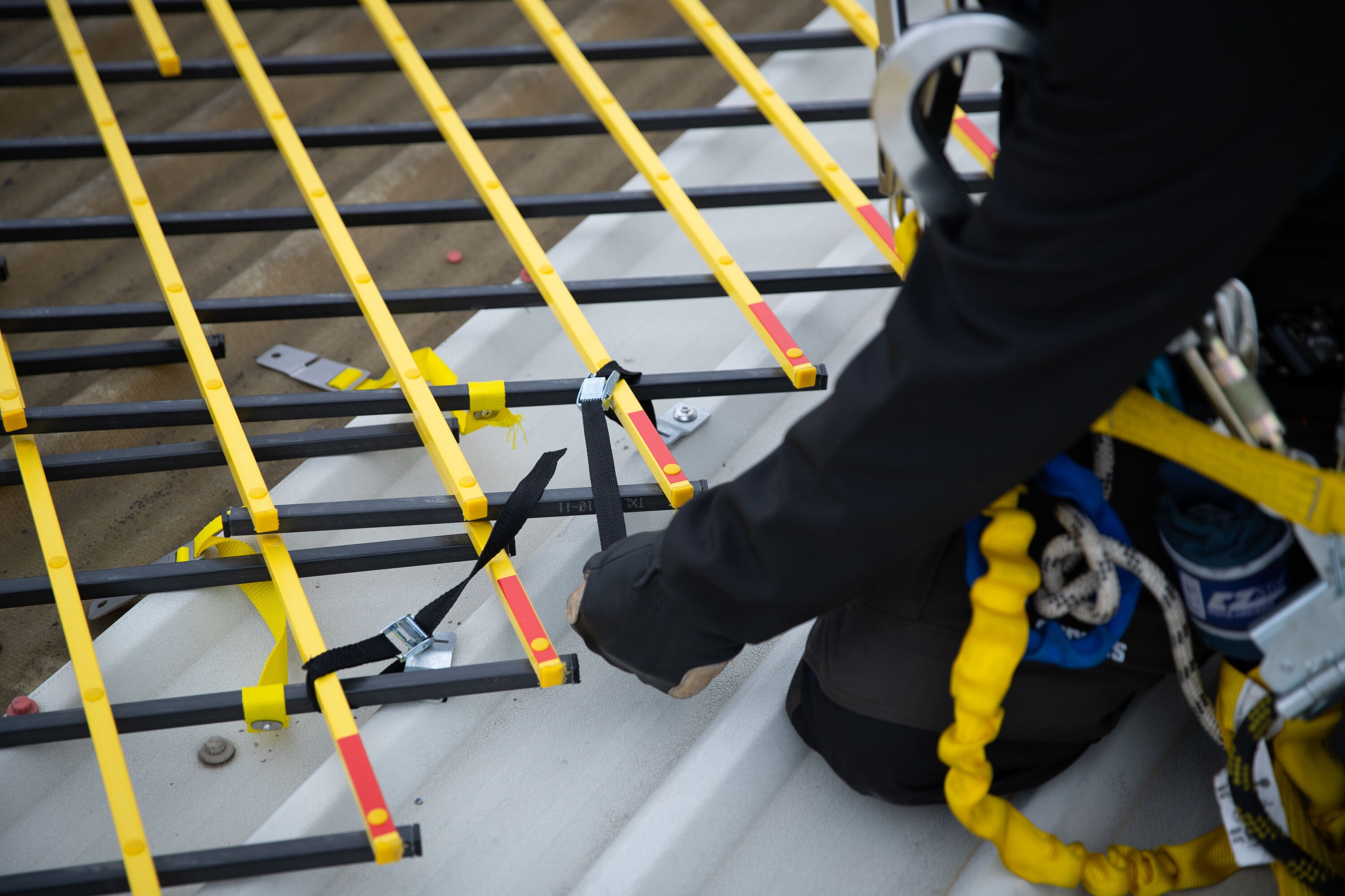 Certified GRP skylight covers with weatherproof fixings