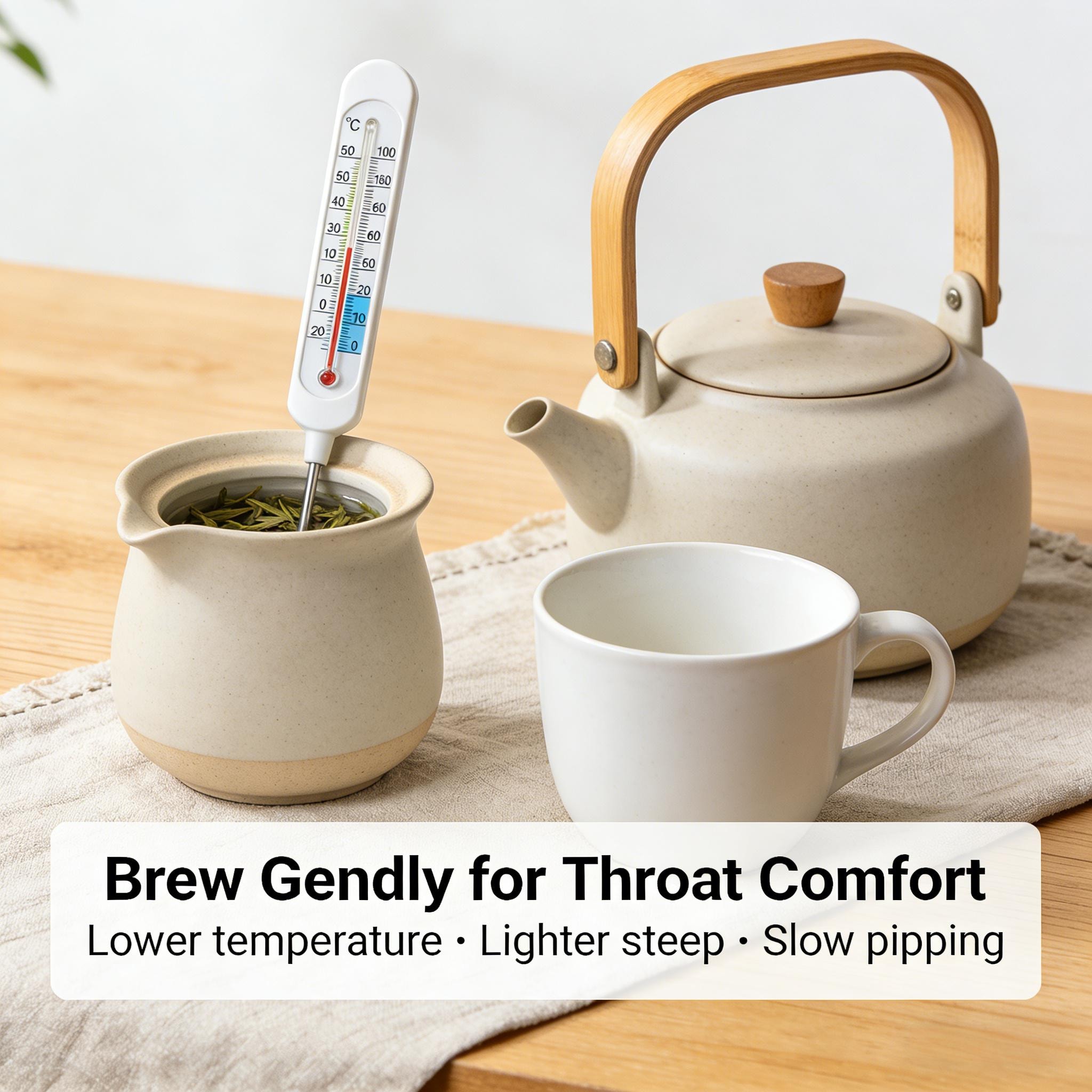 Dofo Tea’s Gentle Brewing Tips for Throat Comfort