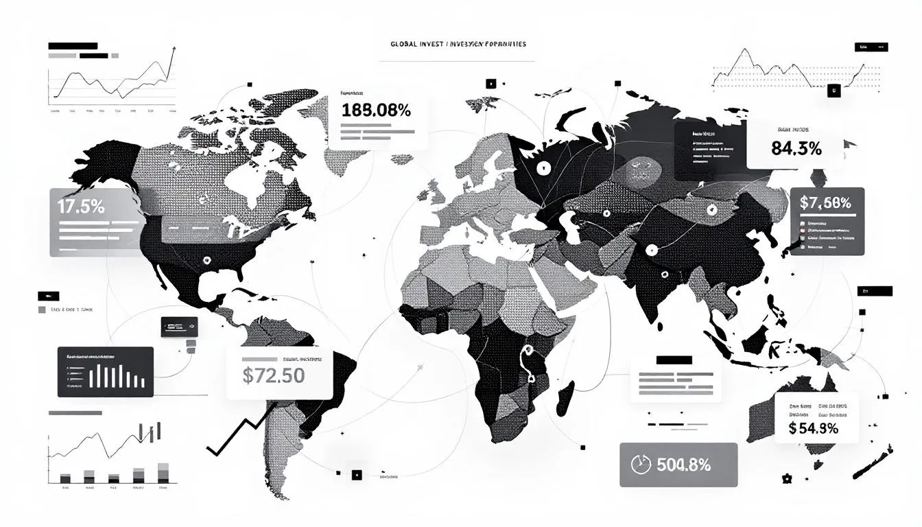 Varför investera i utländska investmentbolag? En bild av globala investeringsmöjligheter.