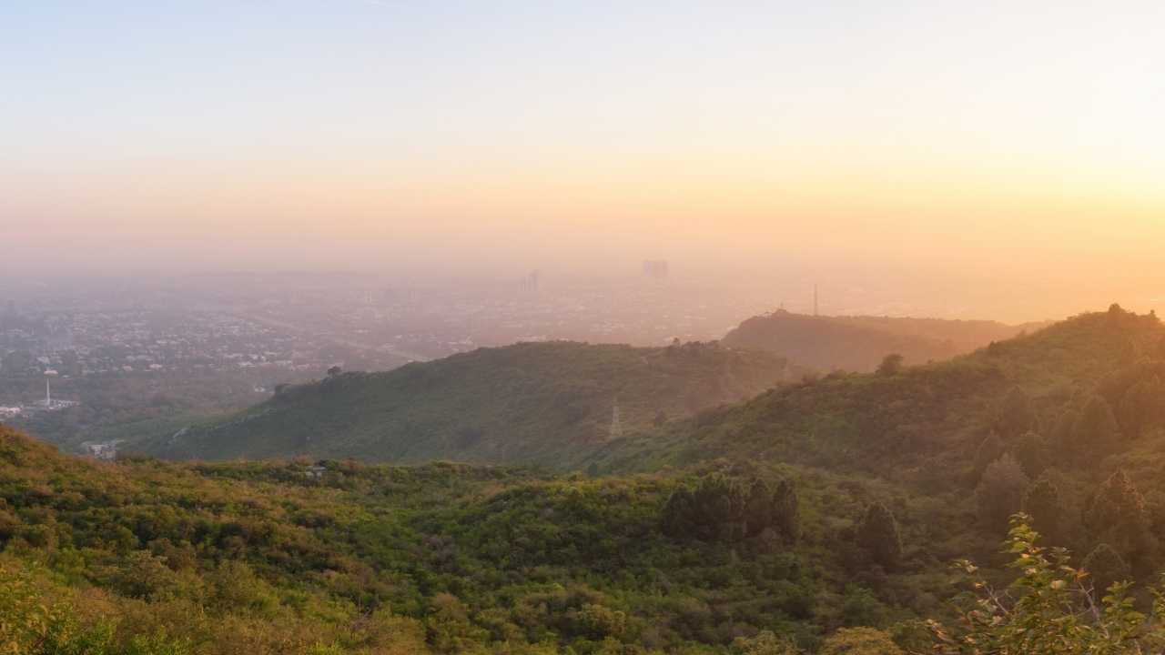 margalla hills, sunset,Islamabad, Pakistan 