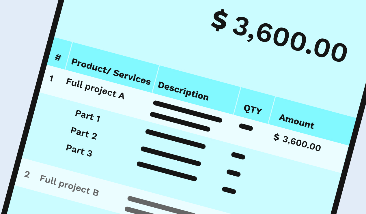 define invoice cost