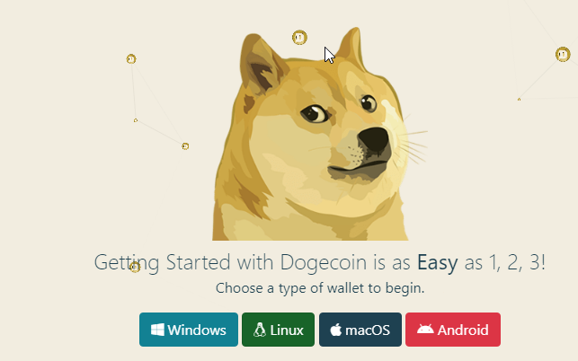 Setting up a Dogecoin wallet from Dogecoin.com