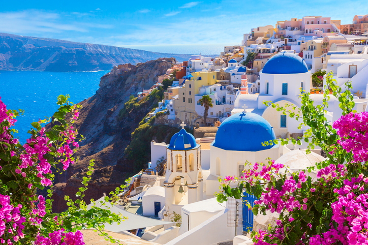 Santorini Island, Greece.