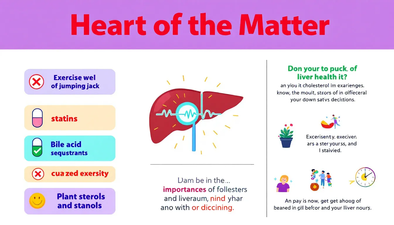 An overview of cholesterol medications and liver health.