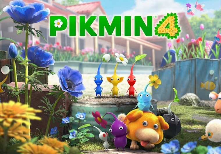 The Pikmin are back, and they brought a fuzzy friend! (Image Source: Nintendo.com)
