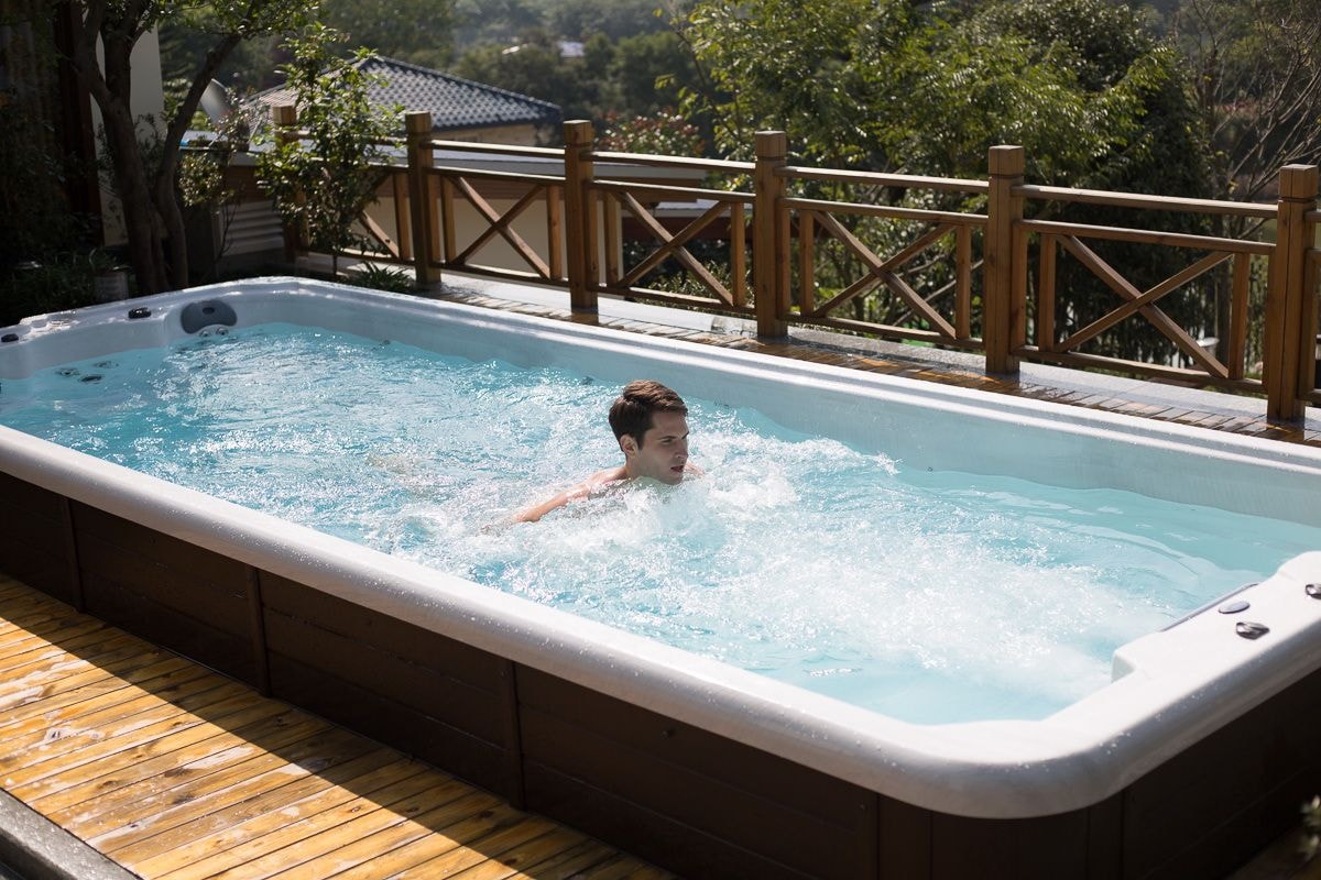 swim spa temperature

