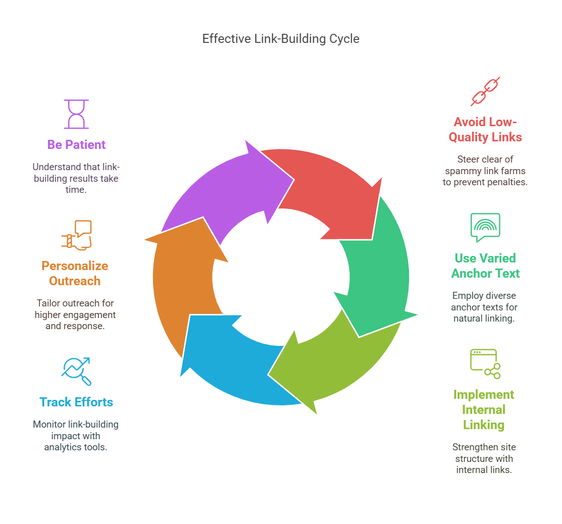 mistakes to avoid for building links
