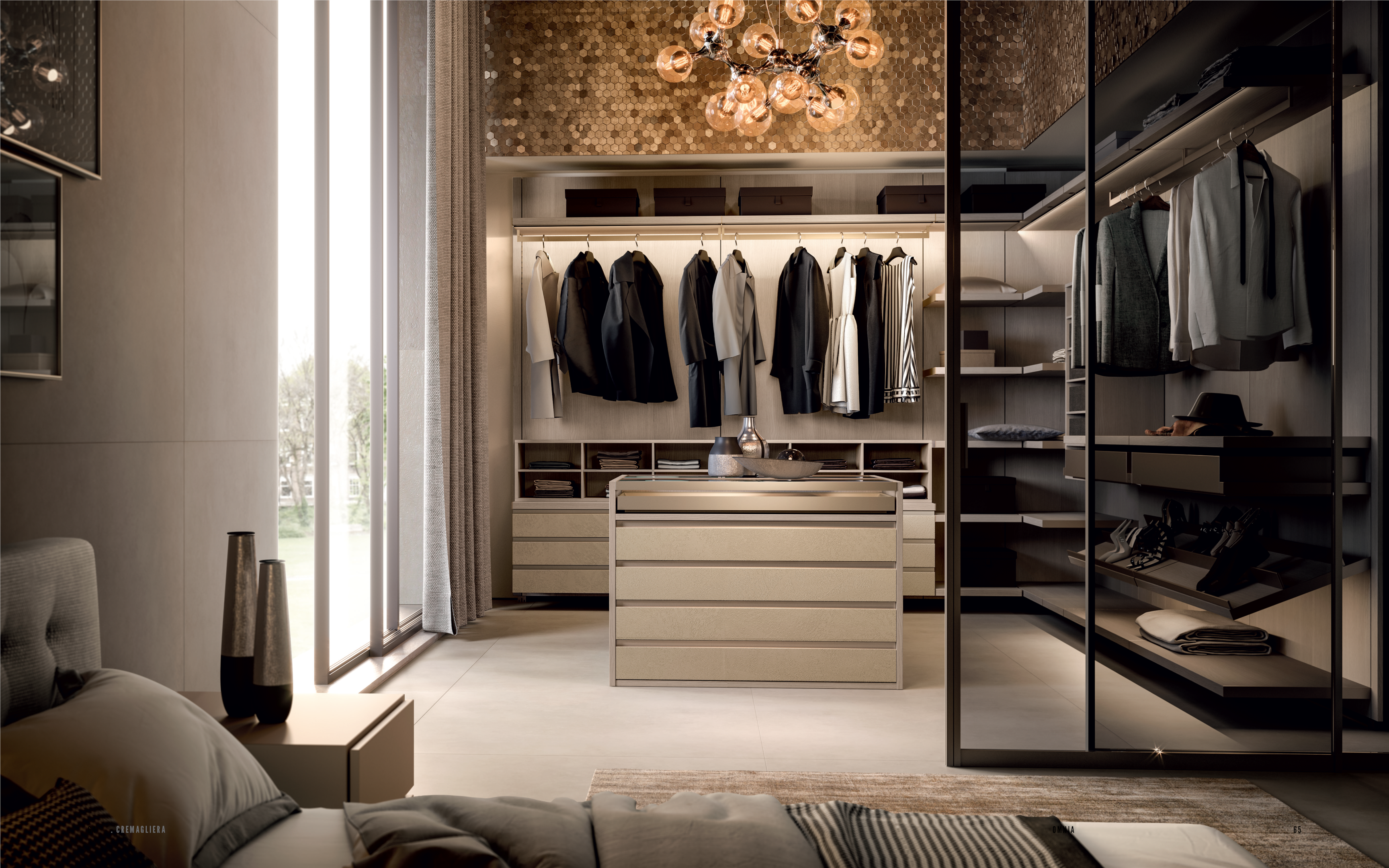 Luxury walkin closets - Pedini Miami