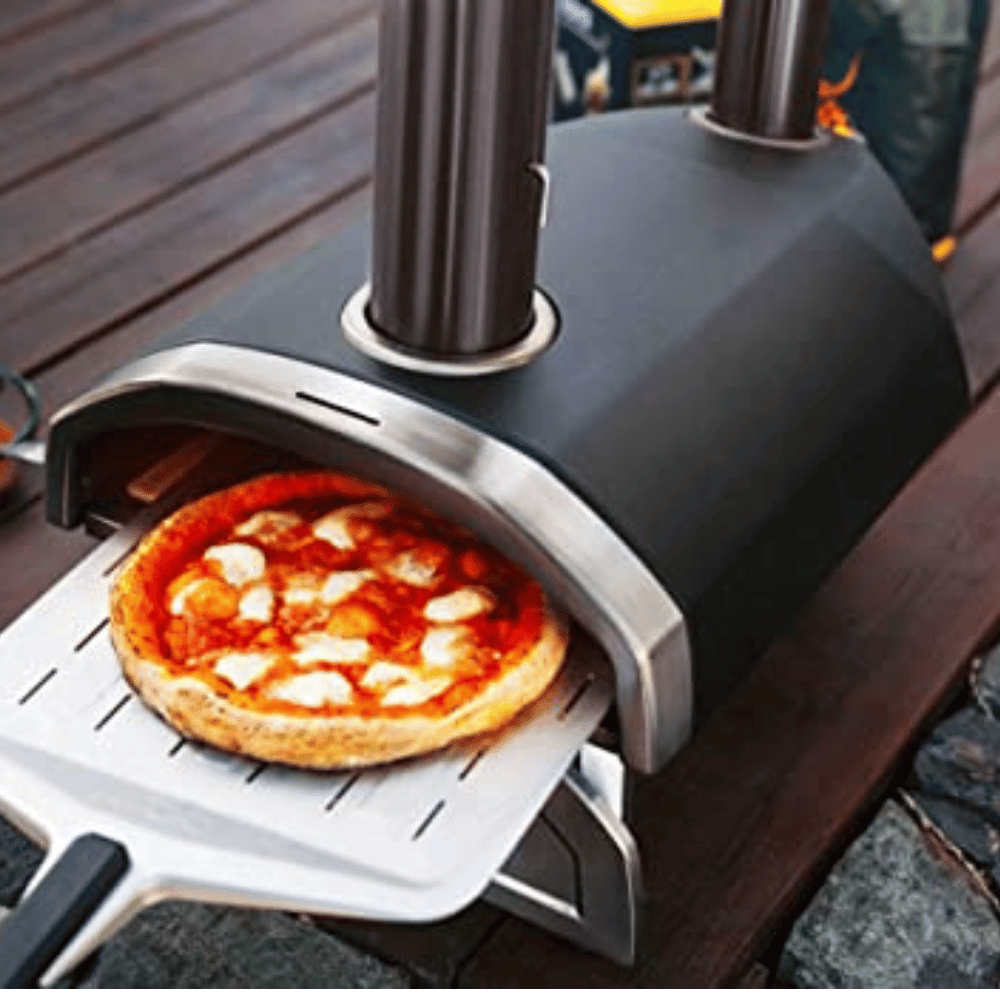 Perforated Pizza Peel by Ooni in Fyra 12 oven