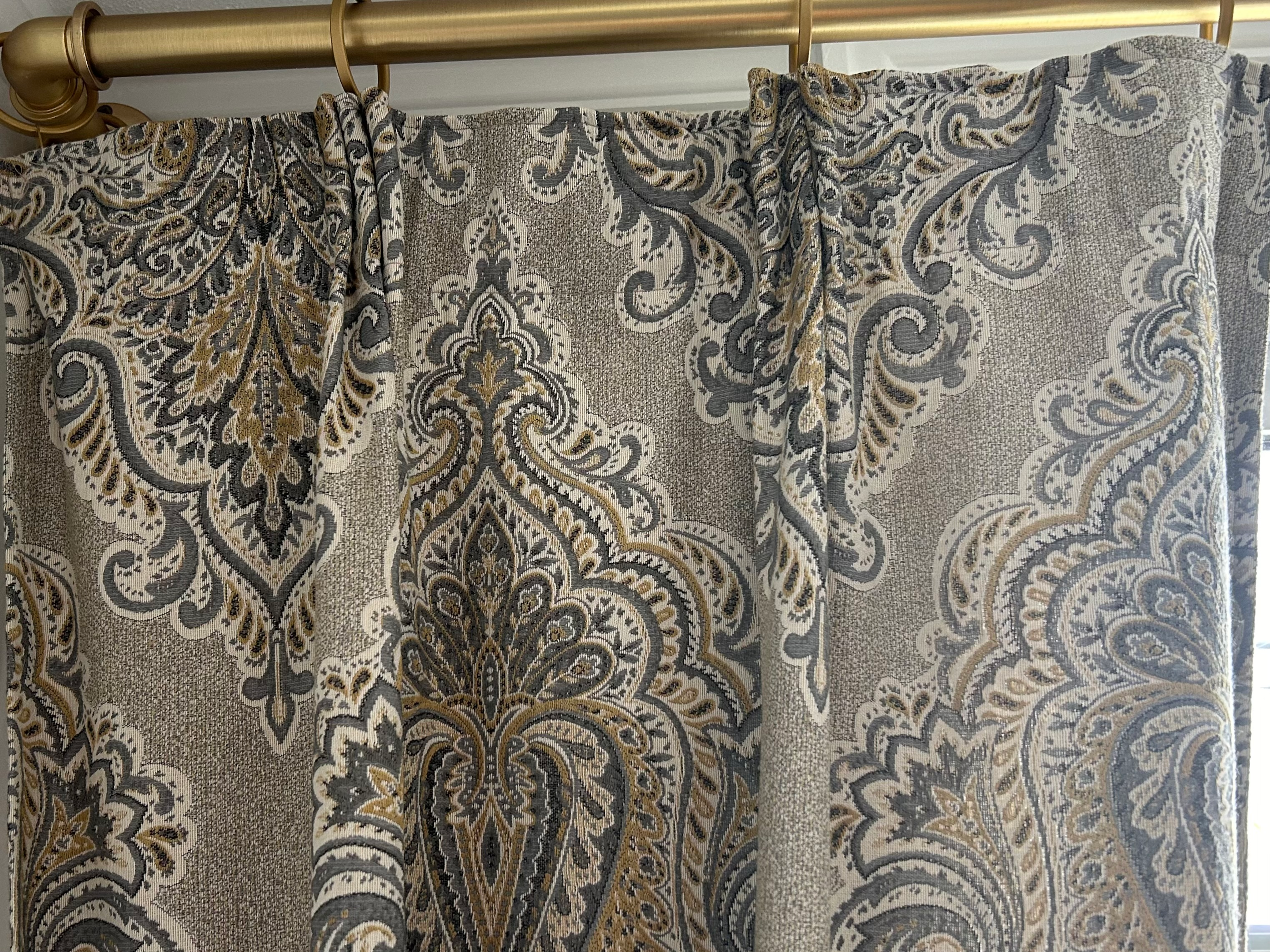 Curtain fabric from Perigold