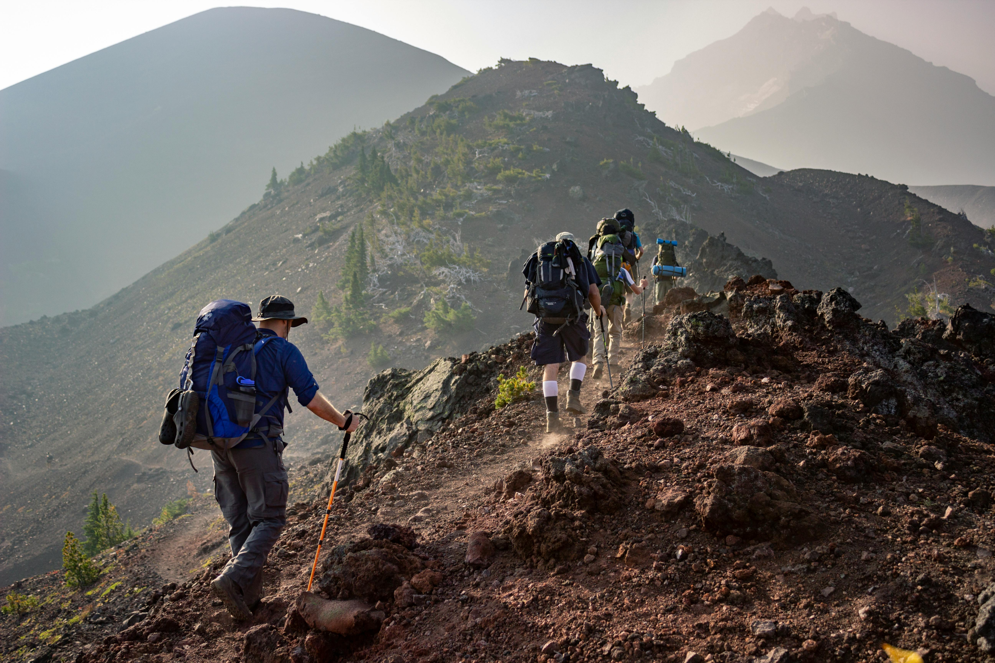 Photo by Eric Sanman from Pexels: https://www.pexels.com/photo/group-of-person-walking-in-mountain-1365425/