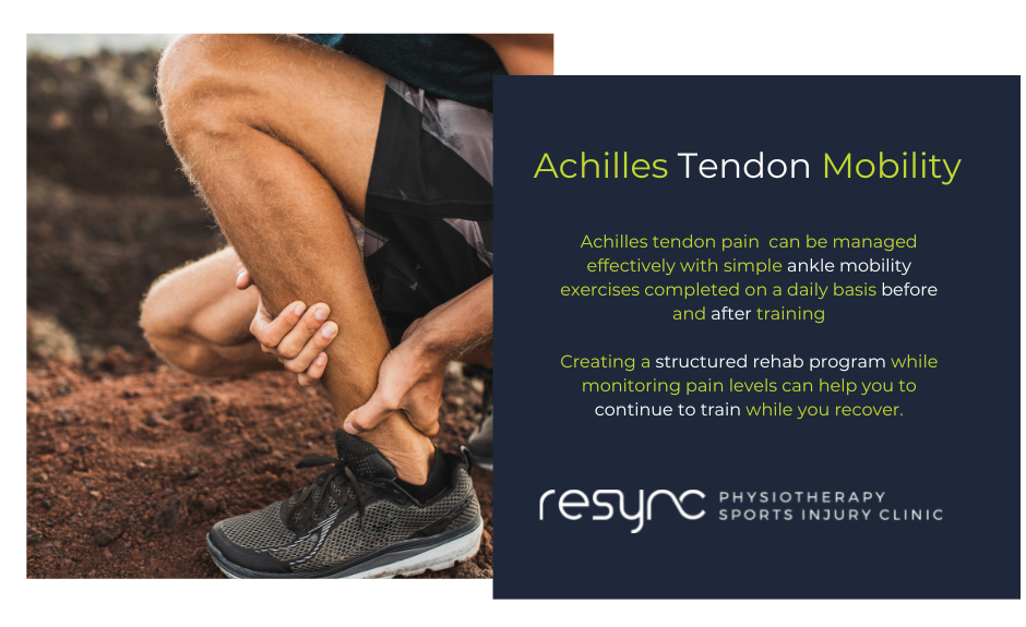 Achilles tendon injury Resync Physiotherapy Dublin