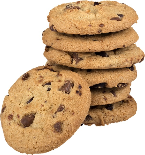 cookies, chocolate chip cookies, stack of cookies