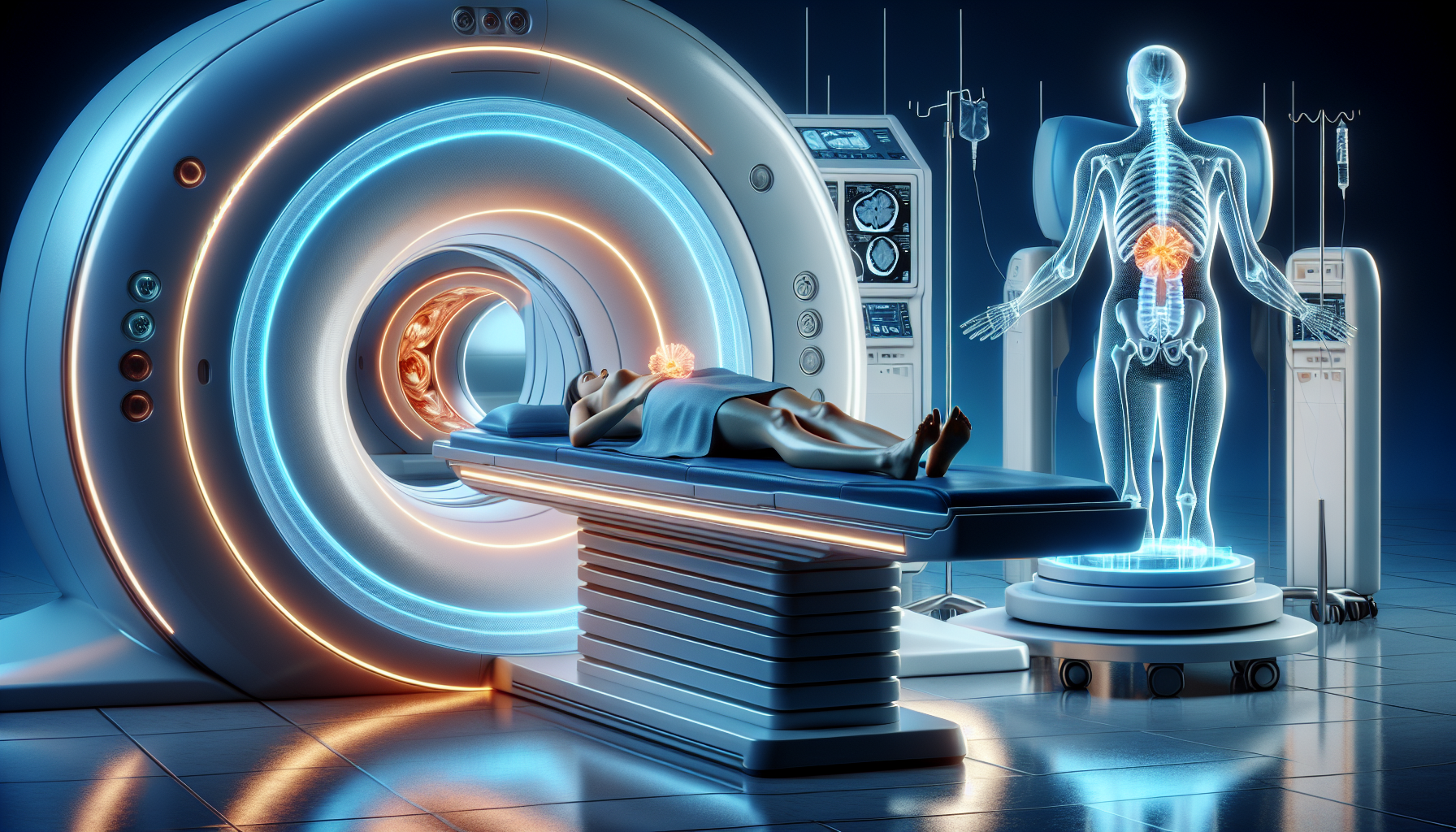 Illustration of medical imaging tests