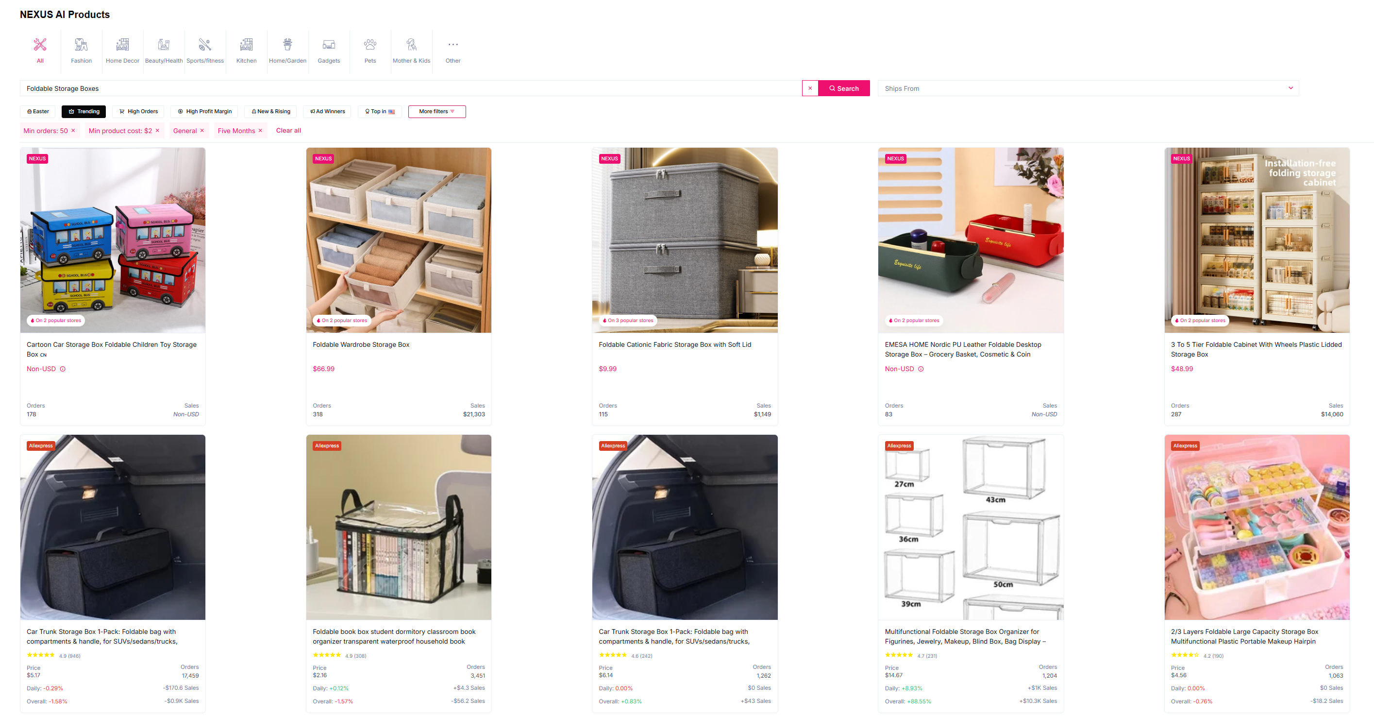 selling affordable storage boxes on facebook marketplace and other platforms